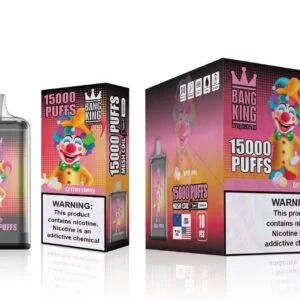 Bang King 15000 Puffs 0% 2% 3% 5% Nikotínová nabíjateľná jednorazová vapa veľkoobchod – BackVape – 24