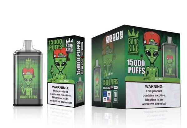 Bang King 15000 Puffs 0% 2% 3% 5% Nikotínová nabíjateľná jednorazová vapa veľkoobchod – BackVape – 6