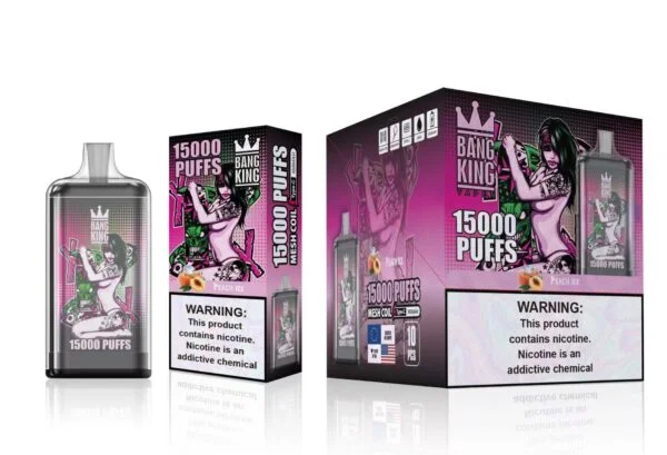 Bang King 15000 Puffs 0% 2% 3% 5% Nikotínová nabíjateľná jednorazová vapa veľkoobchod – BackVape – 8