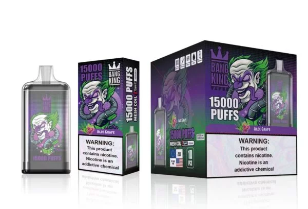 Bang King 15000 Puffs 0% 2% 3% 5% Nikotínová nabíjateľná jednorazová vapa veľkoobchod – BackVape – 9