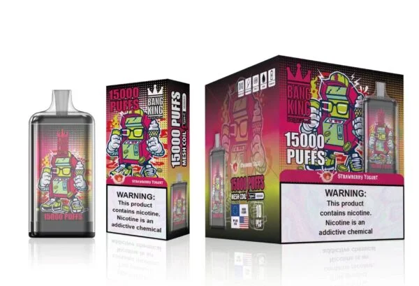 Bang King 15000 Puffs 0% 2% 3% 5% Nikotínová nabíjateľná jednorazová vapa veľkoobchod – BackVape – 14