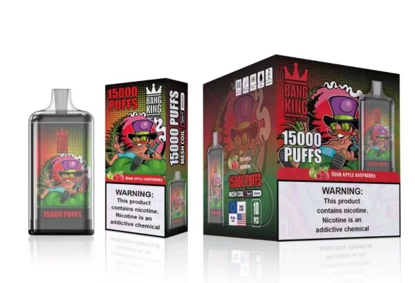 Bang King 15000 Puffs 0% 2% 3% 5% Nikotínová nabíjateľná jednorazová vapa veľkoobchod – BackVape – 16