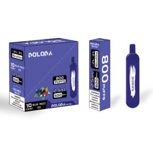 DOLODA Mini bar 800 Puffs 2% Nicotine Cigarettes électroniques jetables rechargeables Vape en gros - BackVape - 12