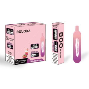 DOLODA Mini bar 800 Puffs 2% Nicotine Cigarettes électroniques jetables rechargeables Vape en gros - BackVape - 11