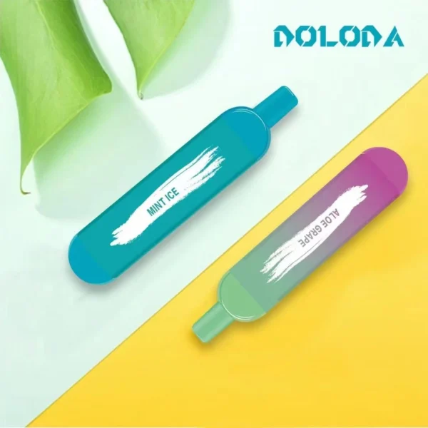 DOLODA Mini bar 800 Puffs 2% Nicotine Cigarettes électroniques jetables rechargeables Vape en gros - BackVape - 1