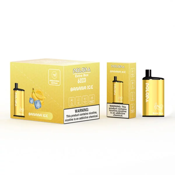 DOLODA Extra Box 6000 Puffs 2% 5% Nicotină Reîncărcabilă Vape de unică folosință En-gros - BackVape - 10