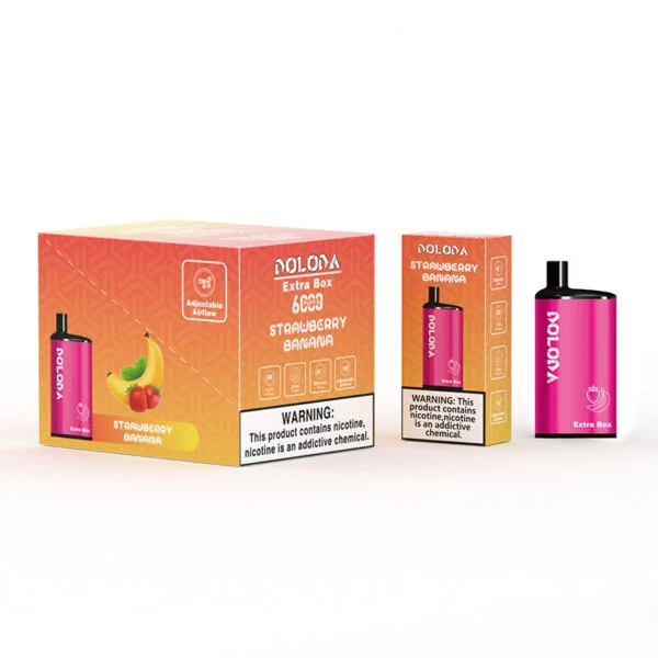 DOLODA Extra Box 6000 Puffs 2% 5% Nicotină Reîncărcabilă Vape de unică folosință En-gros - BackVape - 2