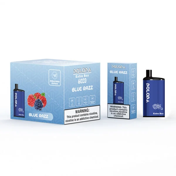 DOLODA Extra Box 6000 Puffs 2% 5% Nicotină Reîncărcabil Vape de unică folosință En-gros - BackVape - 9