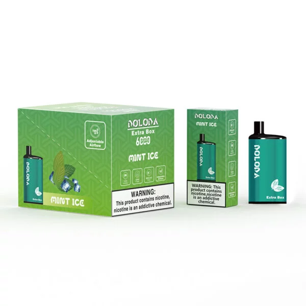 DOLODA Extra Box 6000 Puffs 2% 5% Nicotina Reîncărcabil Vape de unică folosință En-gros - BackVape - 11