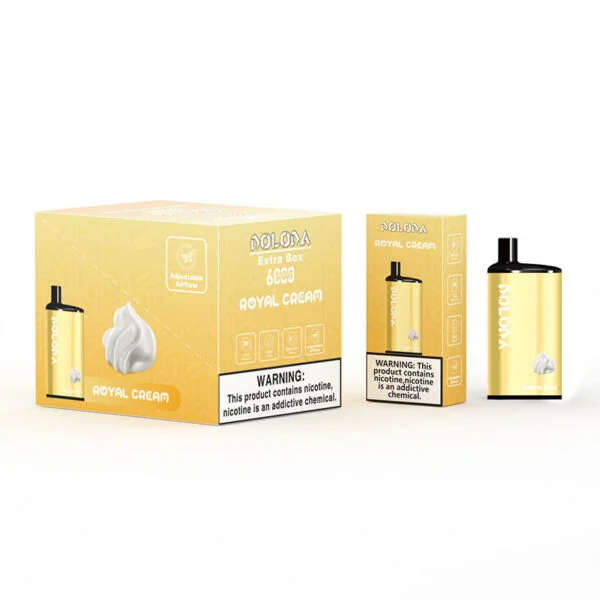 DOLODA Extra Box 6000 Puffs 2% 5% Nicotină Reîncărcabilă Vape de unică folosință En-gros - BackVape - 4