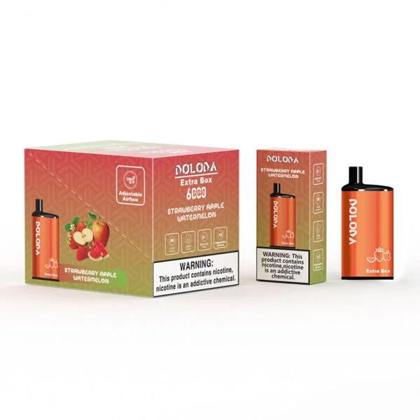 DOLODA Extra Box 6000 Puffs 2% 5% Nicotina Reîncărcabil Vape de unică folosință En-gros - BackVape - 3