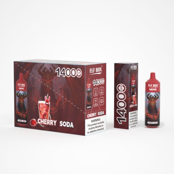 ELF BOX 14000 Puffs 0%/2%/3%/5% wiederaufladbarer Nikotin-Einweg-Vape-Großhandel – BackVape – 11