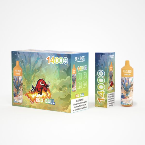 ELF BOX 14000 Puffs 0%/2%/3%/5% wiederaufladbarer Nikotin-Einweg-Vape-Großhandel – BackVape – 4