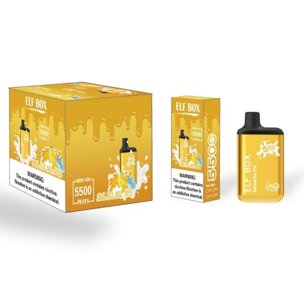 ELF BOX 5500 Jednorazová vape 5500 šlukov Autentické pero na cigarety E Veľkoobchod - BackVape - 7