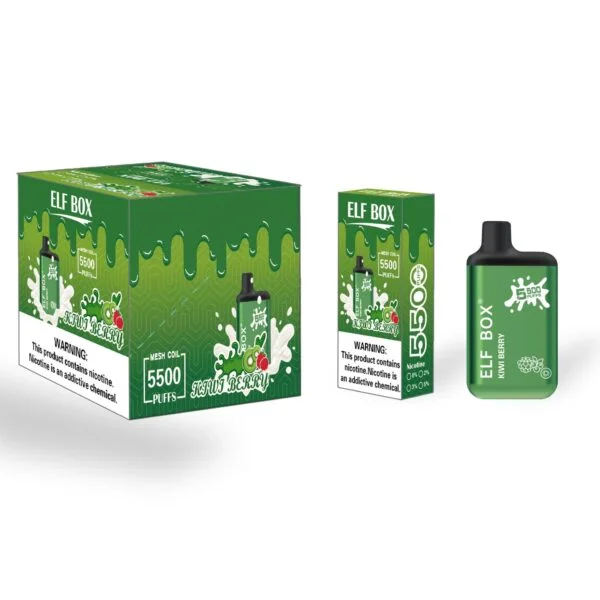 ELF BOX 5500 Jednorazová vape 5500 šlukov Autentické pero na cigarety E Veľkoobchod - BackVape - 6