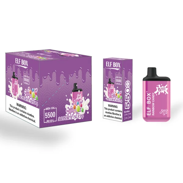 ELF BOX 5500 Jednorazová vape 5500 šlukov Autentické E cigaretové pero Veľkoobchod - BackVape - 3