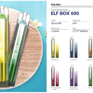 ELF BOX 600 Puffs 2% Nicotine Disposable Vape Pen Wholesale - BackVape - 15