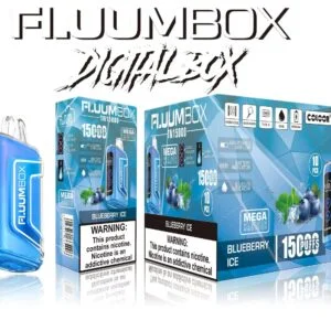 FluuM Digital Box TN 15000 Puff-uri 0% 2% 3% 5% Nicotină Reîncărcabile Vape Pen Pods E-Tigarete En-gros - BackVape - 16