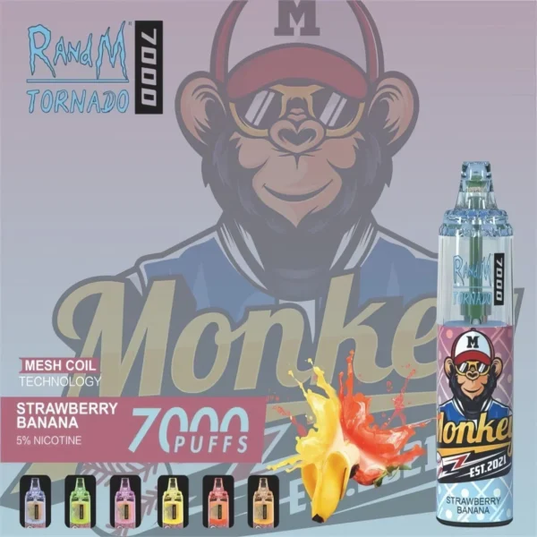 RandM Tornado 7000 Puffs 0% 2% 3% 5% Nikotin Einweg-Vape Großhandel – BackVape – 4