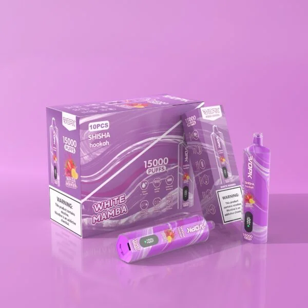VOPK shisha vandpibe 15000 PUFFS 0% 2% 3% 5% Nikotin engangsvape Engros - BackVape - 10