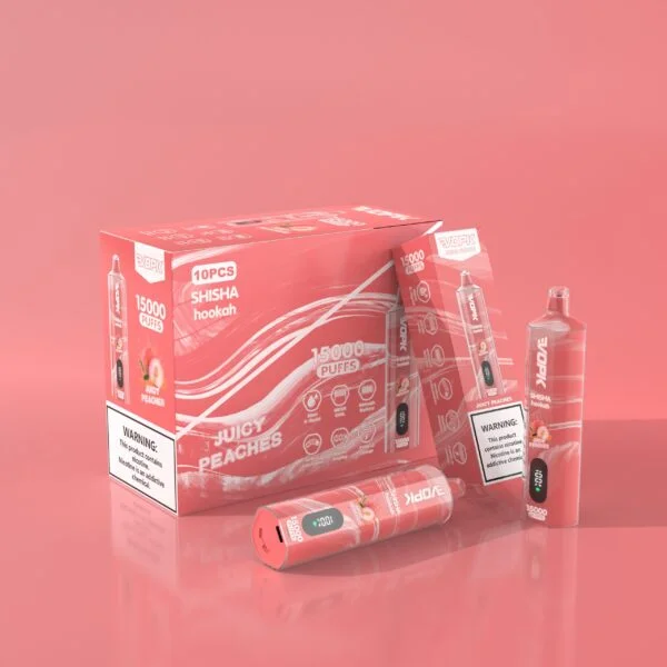 VOPK shisha vandpibe 15000 PUFFS 0% 2% 3% 5% Nikotin engangsvape Engros - BackVape - 9