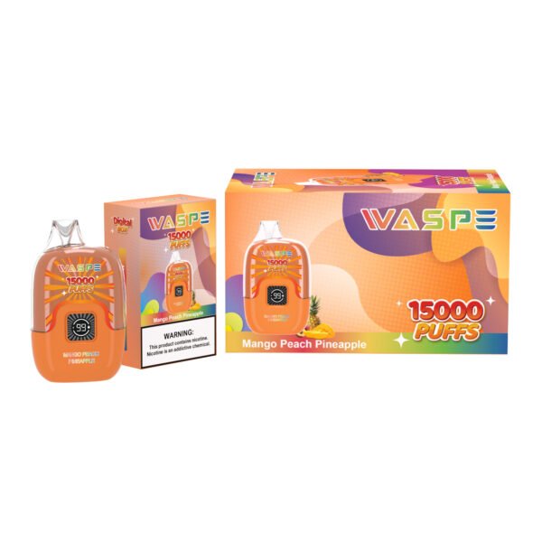 WASPE 15000 PUFFS Caja digital 0% 2% 3% 5% Nicotina Vape desechable al por mayor - BackVape - 12