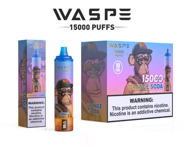 WASPE 15000 PUFFS 0% 2% 3% 5% Nikotin Einweg-Vape Großhandel - BackVape - 14