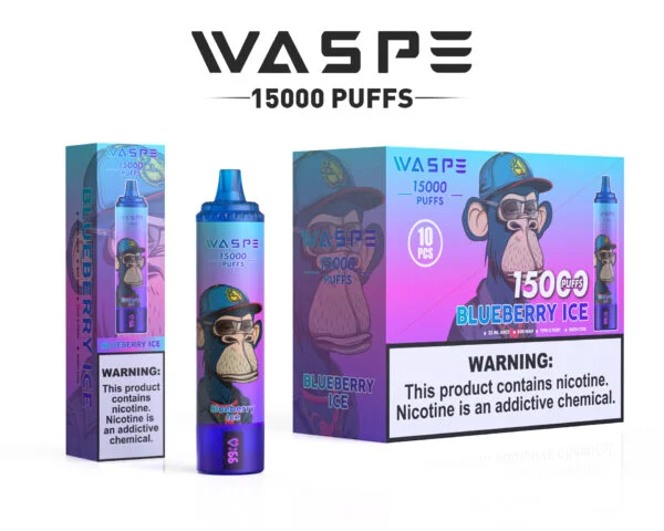 WASPE 15000 PUFFS 0% 2% 3% 5% Nikotin Einweg-Vape Großhandel - BackVape - 8