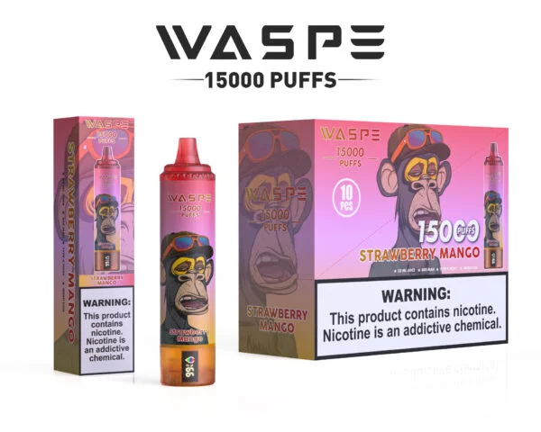 WASPE 15000 PUFFS 0% 2% 3% 5% Nikotin-Einweg-Vape-Großhandel - BackVape - 12