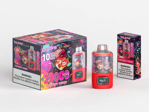 WASPE 20000 PUFFS Dual Mesh Box 0% 2% 3% 5% Nikotin disponibel vape grossist - BackVape - 5