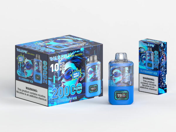 WASPE 20000 PUFFS Dual Mesh Box 0% 2% 3% 5% Nicotine Disposable Vape Wholesale - BackVape - 7
