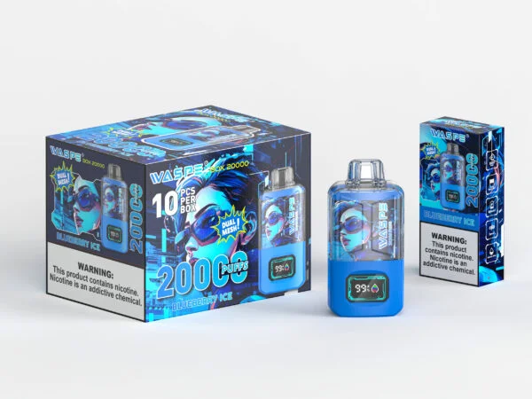 WASPE 20000 PUFFS Dual Mesh Box 0% 2% 3% 5% Nikotin disponibel Vape grossist - BackVape - 7
