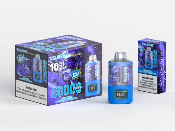 WASPE 20000 PUFFS Dual Mesh Box 0% 2% 3% 5% Nikotin disponibel vape grossist - BackVape - 8