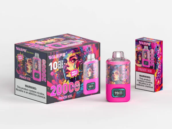 WASPE 20000 PUFFS Dual Mesh Box 0% 2% 3% 5% Nikotin disponibel vape grossist - BackVape - 11