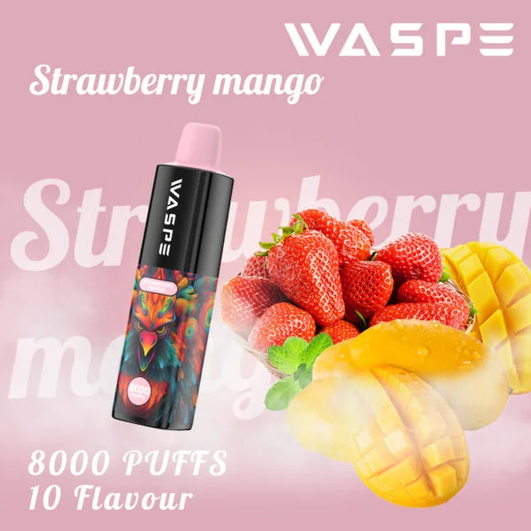 WASPE 8000 PUFFS 0% 2% 3% 5% Nikotin disponibel Vape grossist - BackVape - 10