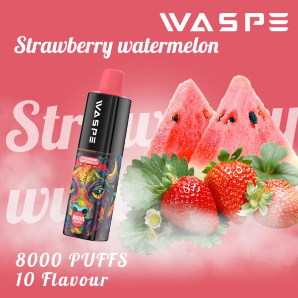 WASPE 8000 PUFFS 0% 2% 3% 5% Nikotínová jednorazová vapa veľkoobchod - BackVape - 9
