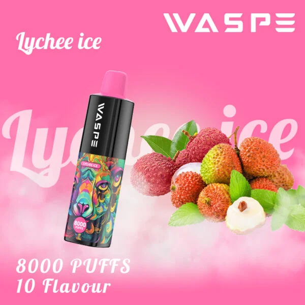 WASPE 8000 PUFFS 0% 2% 3% 5% Nikotin disponibel Vape grossist - BackVape - 6