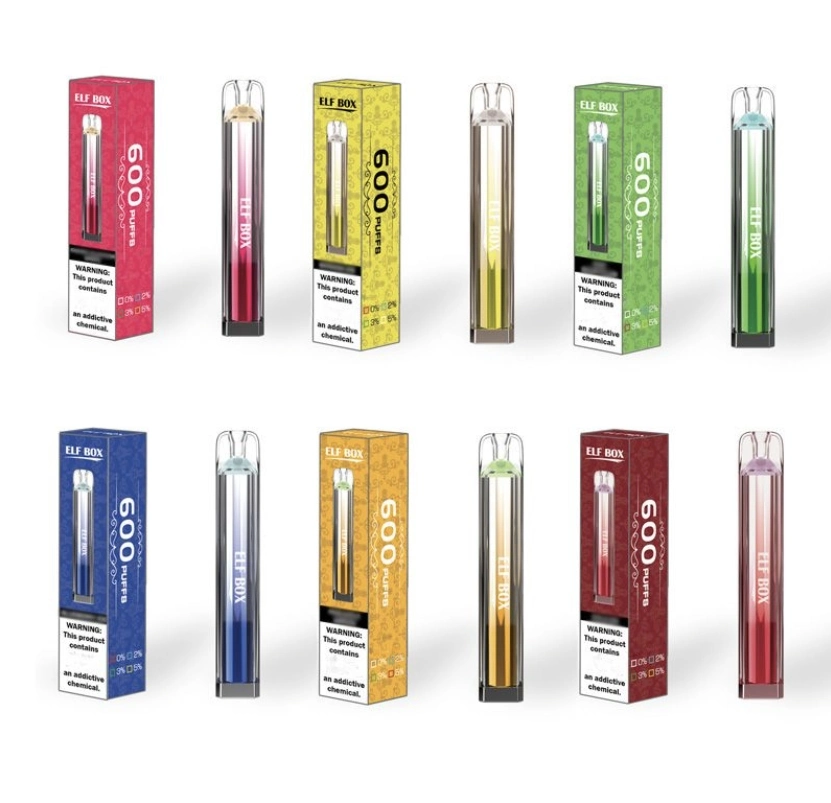 ELF BOX 600 Puffs 2% Никотиновая одноразовая вейп-ручка оптом - BackVape - 1
