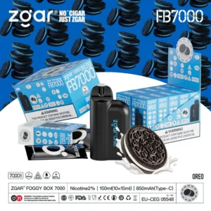 ZGAR FOGGY BOX 7000 Rookwolken 2% Nicotine Oplaadbare Wegwerp Vape Groothandel - BackVape - 23