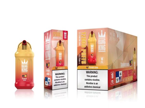 Bang King 12000 Puffs 0% 2% 3% 5% Nikotynowy akumulator jednorazowy Vape Hurt - BackVape - 3