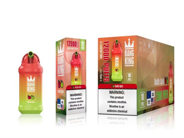 Bang King 12000 Puffs 0% 2% 3% 5% Nikotynowy akumulator jednorazowy Vape Hurt - BackVape - 13