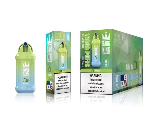Bang King 12000 Puffs 0% 2% 3% 5% Nikotynowy akumulator jednorazowy Vape Hurt - BackVape - 15