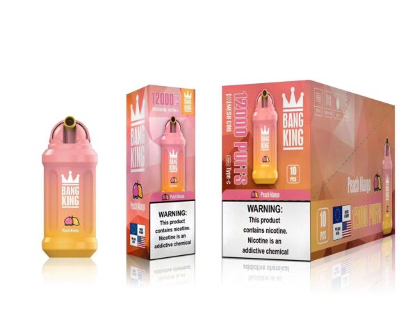Bang King 12000 Puffs 0% 2% 3% 5% Nikotynowy akumulator jednorazowy Vape Hurt - BackVape - 17