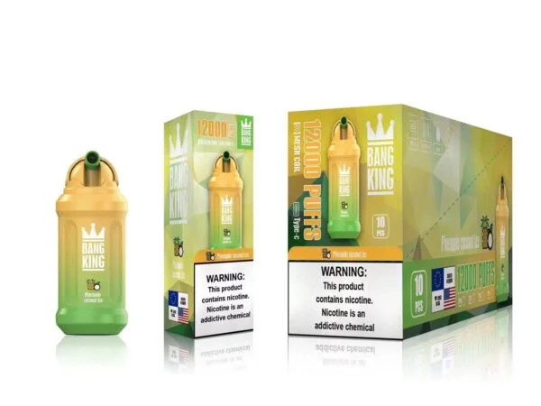 Bang King 12000 Puffs 0% 2% 3% 5% Nikotynowy akumulator jednorazowy Vape Hurt - BackVape - 18