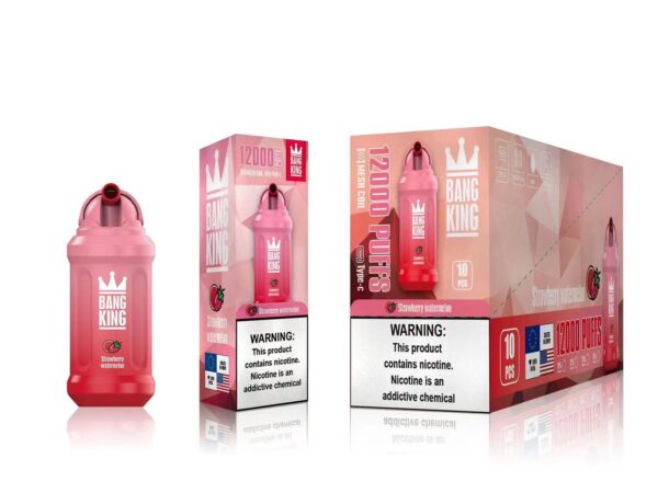 Bang King 12000 Puffs 0% 2% 3% 5% Nikotynowy akumulator jednorazowy Vape Hurt - BackVape - 20
