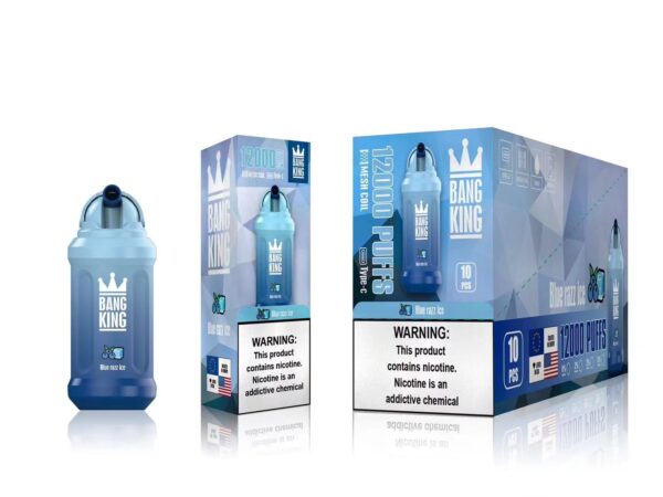 Bang King 12000 Puffs 0% 2% 3% 5% Nikotynowy akumulator jednorazowy Vape Hurt - BackVape - 4