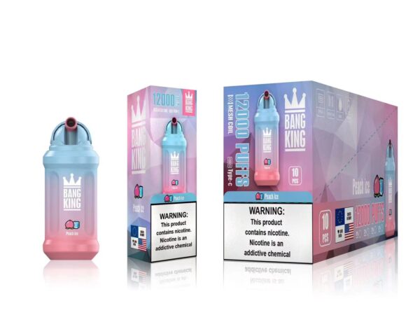 Bang King 12000 Puffs 0% 2% 3% 5% Nikotynowy akumulator jednorazowy Vape Hurt - BackVape - 5