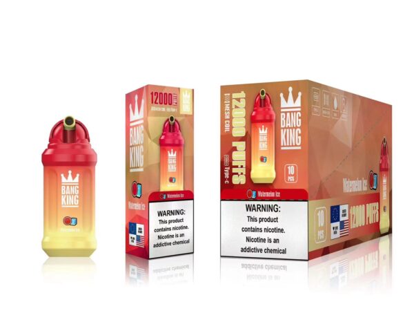 Bang King 12000 Puffs 0% 2% 3% 5% Nikotynowy akumulator jednorazowy Vape Hurt - BackVape - 6