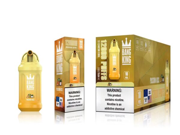 Bang King 12000 Puffs 0% 2% 3% 5% Nikotynowy akumulator jednorazowy Vape Hurt - BackVape - 7