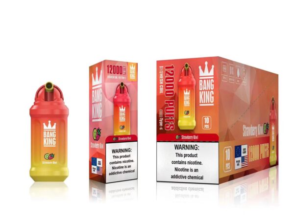 Bang King 12000 Puffs 0% 2% 3% 5% Nikotynowy akumulator jednorazowy Vape Hurt - BackVape - 9